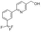 (6-[3-(TRIFLUOROMETHYL)PHENYL]PYRIDIN-3-YL)METHANOL CAS#: 887974-41-6