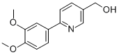 [6-(3,4-DIMETHOXYPHENYL)PYRIDIN-3-YL]METHANOL CAS#: 887974-90-5