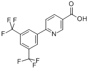 6-(3,5-Bis(trifluoromethyl)phenyl)-nicotinic acid CAS#: 887976-37-6