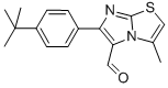 6-[4-(1,1-DIMETHYLETHYL)PHENYL]-3-METHYLIMIDAZO[2,1-B]THIAZOLE-5-CARBOXALDEHYDE CAS#: 891655-35-9