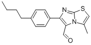 6-(4-BUTYLPHENYL)-3-METHYLIMIDAZO[2,1-B]THIAZOLE-5-CARBOXALDEHYDE CAS#: 891667-95-1