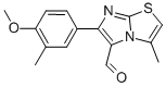 6-(4-METHOXY-3-METHYLPHENYL)-3-METHYLIMIDAZO[2,1-B]THIAZOLE-5-CARBOXALDEHYDE CAS#: 891656-16-9