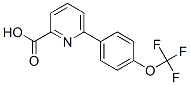 6-(4-Trifluoromethoxyphenyl)-picolinic acid CAS#: 887982-16-3