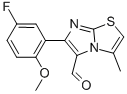 6-(5-FLUORO-2-METHOXYPHENYL)-3-METHYLIMIDAZO[2,1-B]THIAZOLE-5-CARBOXALDEHYDE CAS#: 891656-24-9