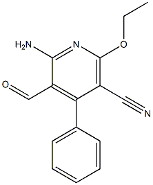 6-AMino-2-ethoxy-5-forMyl-4-phenylnicotinonitrile CAS#: 97125-17-2