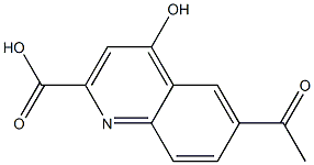 6-Acetyl-4-hydroxy-quinoline-2-carboxylic acid CAS#: 91493-55-9