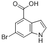 6-BROMO-4-INDOLE CARBOXYLIC ACID CAS#: 898746-91-3