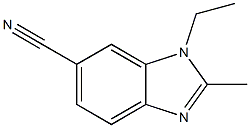 6-Benzimidazolecarbonitrile,1-ethyl-2-methyl-(7CI) CAS#: 92289-31-1