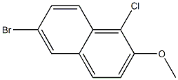6-BroMo-1-chloro-2-Methoxynaphthalene CAS#: 92455-04-4