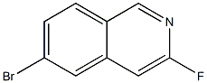 6-BroMo-3-fluoroisoquinoline CAS#: 891785-30-1