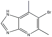 6-Bromo-5,7-dimethylimidazo[4,5-b]pyridine CAS#: 92336-10-2