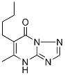 6-Butyl-5-methyl[1,2,4]triazolo[1,5-a]pyrimidin-7(4H)-one CAS#: 94459-46-8