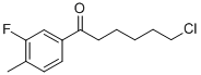 6-CHLORO-1-(3-FLUORO-4-METHYLPHENYL)-1-OXOHEXANE CAS#: 898761-30-3