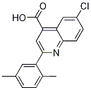 6-CHLORO-2-(2,5-DIMETHYLPHENYL)QUINOLINE-4-CARBOXYLIC ACID CAS#: 897559-93-2