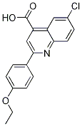 6-CHLORO-2-(4-ETHOXYPHENYL)QUINOLINE-4-CARBOXYLICACID CAS#: 897560-18-8
