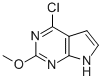 6-CHLORO-2-METHOXY-7-DEAZAPURINE CAS#: 90057-08-2