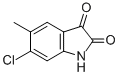 6-CHLORO-5-METHYLISATIN CAS#: 96187-75-6