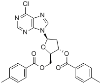 6-CHLORO-9-(3,5-O-DI(P-TOLUOYL)-BETA-D-2-DEOXYRIBOFURANOSYL) PURINE CAS#: 91713-46-1