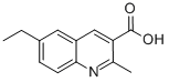 6-ETHYL-2-METHYLQUINOLINE-3-CARBOXYLIC ACID CAS#: 92513-36-5