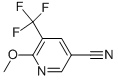 6-METHOXY-5-(TRIFLUOROMETHYL)-3-PYRIDINECARBONITRILE CAS#: 887707-29-1