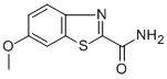 6-METHOXYBENZOTHIAZOLE-2-CARBOXAMIDE CAS#: 946-12-3