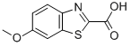6-METHOXYBENZOTHIAZOLE-2-CARBOXYLIC ACID CAS#: 946-13-4