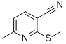 6-Methyl-2-(methylthio)-3-pyridinecarbonitrile CAS#: 90716-15-7