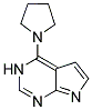 6-PYRROLIDINO-7-DEAZAPURINE CAS#: 90870-68-1