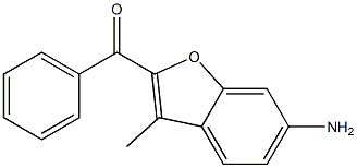(6-amino-3-methyl-1-benzofuran-2-yl)(phenyl)methanone CAS#: 887834-01-7
