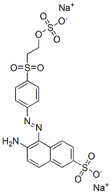 6-amino-5-[[4-[[2-(sulphooxy)ethyl]sulphonyl]phenyl]azo]naphthalene-2-sulphonic acid, sodium salt CAS#: 94158-89-1