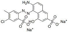 6-amino-5-[(4-chloro-5-methyl-2-sulphophenyl)azo]-4-hydroxynaphthalene-2-sulphonic acid, sodium salt CAS#: 93805-06-2