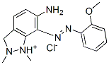 6-amino-7-[(2-methoxyphenyl)azo]-1,2-dimethyl-1H-indazolium chloride CAS#: 93923-91-2