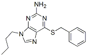6-benzylsulfanyl-9-butyl-purin-2-amine CAS#: 93017-04-0