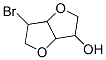 6-bromohexahydrofuro[3,2-b]furan-3-ol CAS#: 93840-49-4