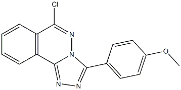 6-chloro-3-(4-Methoxy-phenyl)-[1,2,4]triazolo[3,4-a]phthalazine CAS#: 98123-77-4