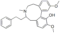 (+)-6,7,8,9-Tetrahydro-2,12-dimethoxy-7-methyl-6-phenethyl-5H-dibenz[d,f]azonin-1-ol CAS#: 95263-29-9