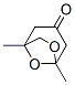 6,8-Dioxabicyclo[3.2.1]octan-3-one,  1,5-dimethyl- CAS#: 97149-38-7