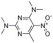 6,N2,N2,N4,N4-pentamethyl-5-nitro-pyrimidine-2,4-diyldiamine CAS#: 94320-77-1