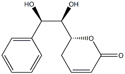 (6R)-6-[(1R,2R)-1,2-Dihydroxy-2-phenylethyl]-5,6-dihydro-2H-pyran-2-one CAS#: 96422-52-5