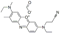 7-[(2-cyanoethyl)ethylamino]-3-(ethylmethylamino)-2-methylphenoxazin-5-ium formate CAS#: 97952-45-9