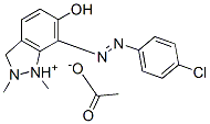 7-[(4-chlorophenyl)azo]-6-hydroxy-1,2-dimethyl-1H-indazolium acetate CAS#: 94232-78-7