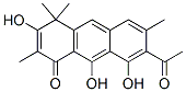 7-Acetyl-3,8,9-trihydroxy-2,4,4,6-tetramethylanthracen-1(4H)-one CAS#: 95388-04-8