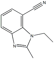 7-Benzimidazolecarbonitrile,1-ethyl-2-methyl-(7CI) CAS#: 92289-32-2