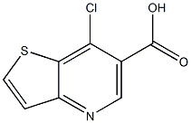 7-CHLOROTHIENO[3,2-B]PYRIDINE-6-CARBOXYLIC ACID CAS#: 90690-94-1