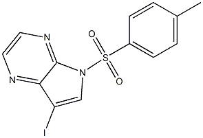 7-Iodo-5-[(4-Methylphenyl)sulfonyl]-5H-pyrrolo[2,3-b]pyrazine CAS#: 889451-27-8