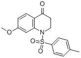 7-METHOXY-1-[(4-METHYLPHENYL)SULFONYL]-2,3-DIHYDROQUINOLIN-4(1H)-ONE CAS#: 901-90-6