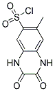 7-METHYL-2,3-DIOXO-1,2,3,4-TETRAHYDRO-QUINOXALINE-6-SULFONYL CHLORIDE CAS#: 955-71-5