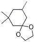 7,7,9-Trimethyl-1,4-dioxaspiro[4.5]decane CAS#: 941-29-7