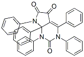 7,7a-Dihydro-1,3,4,7,7a-pentaphenyl-1H-pyrrolo[2,3-d]pyrimidine-2,5,6(5H)-trione CAS#: 90140-26-4