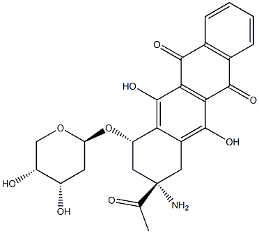 (7S-cis)-9-Acetyl-9-amino-7-[(2-deoxy-alpha-D-erythro-pentopyranosyl)oxy]-7,8,9,10-tetrahydro-6,11-dihydroxy-5,12-naphthacenedione CAS#: 92395-36-3